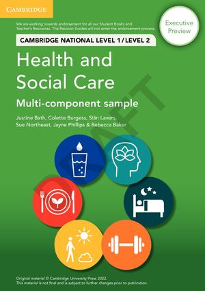 Cam Nats Health & Socil Care Executive Preview