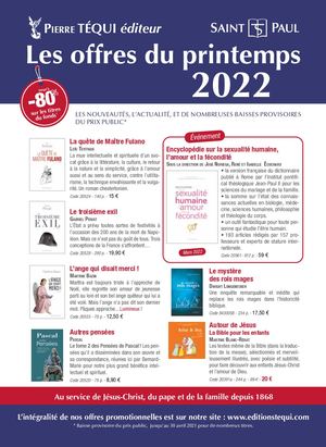 Offres de printemps 2022