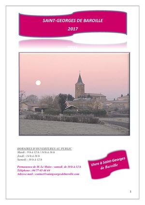 Bulletin Municipal 2017