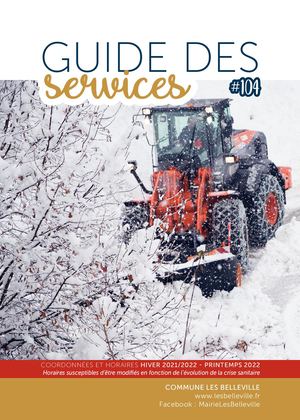 Guide des services hiver 2021/2022 - printemps 2022