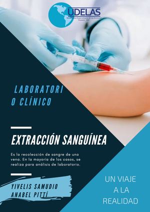 Tecnicas De Extracción Sanguínea