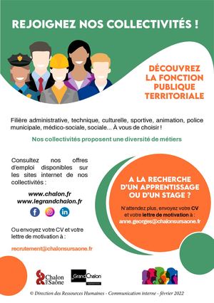 Flyer Recrutement Salon