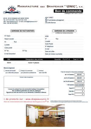 Drapeaux Unic Elections 2022