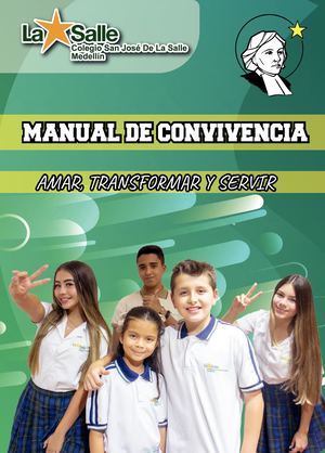 Manual De Convivencia Colegio San José De La Salle