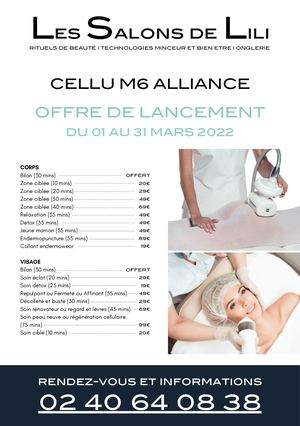 LES SALONS DE LILI - OFFRE CELLU M6 MARS 2022