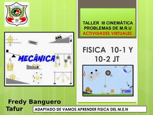 Taller 3 De Problemas De Mru