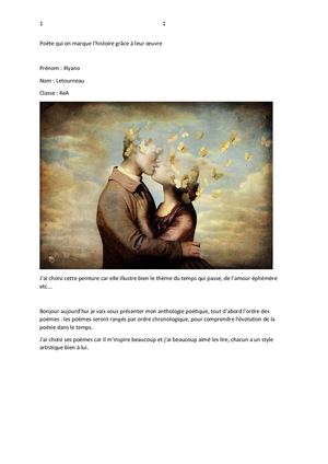 Document Dire Lamour