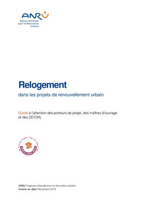 Guide Relogement NPNRU