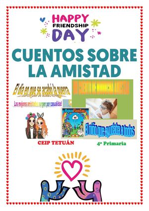 Cuentos Día Del Amor Y La Amistad