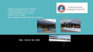 Fichero De Hospitales De Guatemala