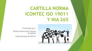 Cartilla Norma Icontec Iso 19011 Y Nia 265