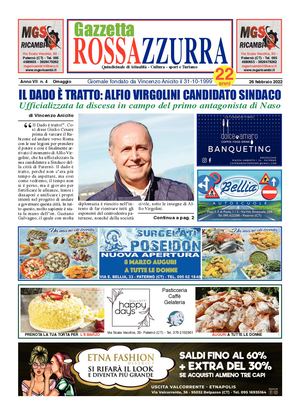 Gazzetta Rossazzurra Anno Vii N 4 Del 26 2 2022