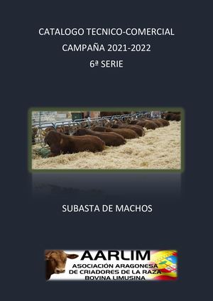 Catalogo Venta Machos 21/22