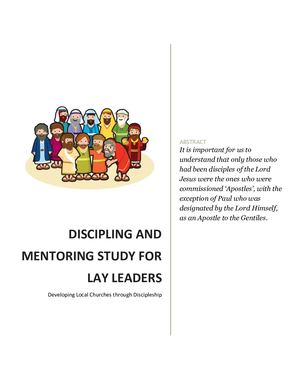 Discipleship For Lay Leaders