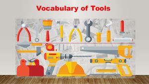 Vocabulary Of Tools