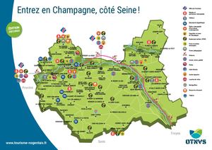 Carte Du Nogentais Et De La Vallée De La Seine