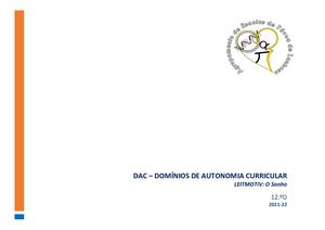 DAC - O Sonho - 12.ºD