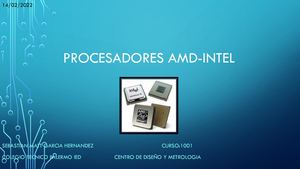 Procesadores Amd Intel