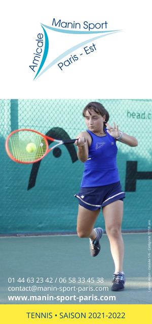 Plaquette Tennis AMSPE 2021-2022