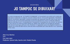 Aitor Cruz Sanchez Llibre Digital Jo Tampoc Se Dibuixar!