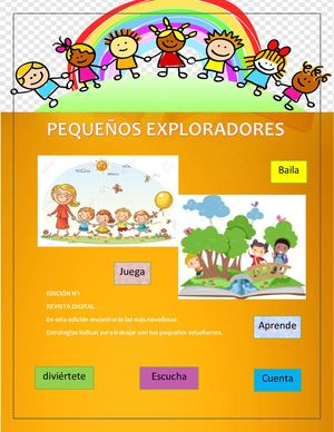 REVISTA DIGITAL "PEQUEÑOS EXPLORADORES"