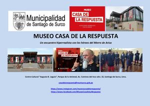 FOLLETO DEL MUSEO CASA DE LA RESPUESTA