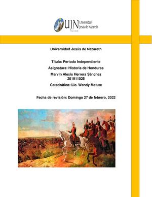 Periodo Independiente