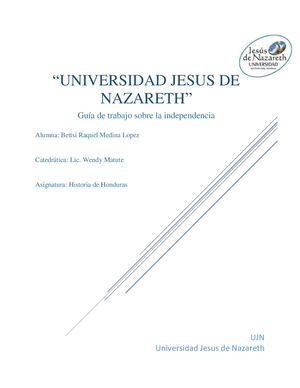 Independencia Historia De Honduras
