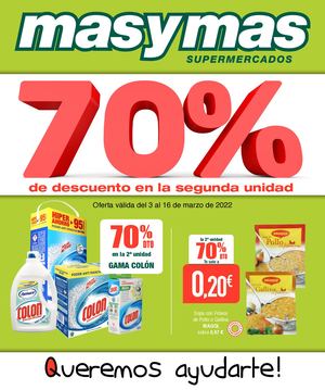 Oferta Válida Del 3 Al 16 De Marzo De 2022 - Masymas Supermercados