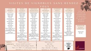 Calendrier Des Sans Rendez Vous