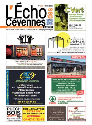 L'echo Des Cevennes 285 Mars 2022