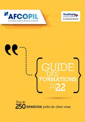 Guide Afcopil 2022