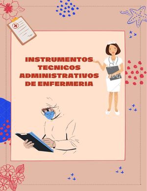 Instrumentos Técnico Administrativos De Enfermería
