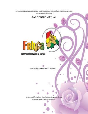 Sonia Choquetarqui Semana 4 Cancionero Convertido