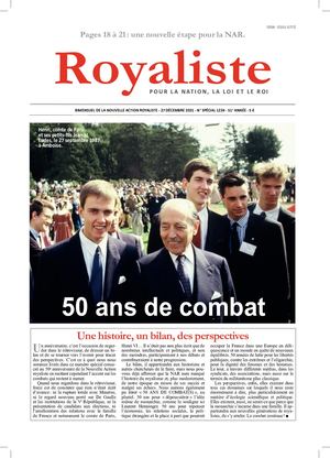 Royaliste N° 1224