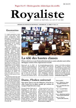 Royaliste N° 1222