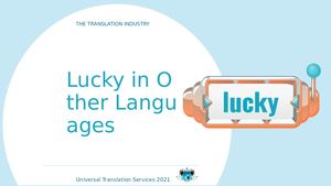 Lucky In Other Languages