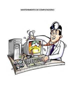 Mantenimiento De Computadoras