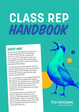 Class Rep Handbook