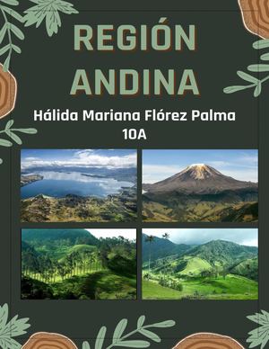 Region Andina 10a
