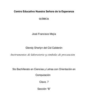 Instrumentos De Laboratorio S