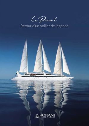 Votre brochure Le Ponant, retour d'un voilier de légende