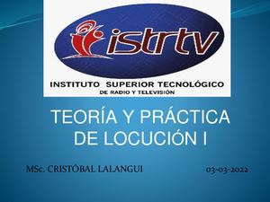 Tipos De Locutores As (03 03 22)