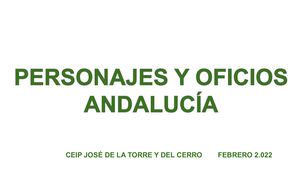 Personajes Andalucía Libro Digital