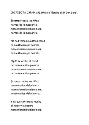Chirigota Carnaval