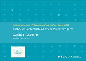Analyse approfondie des potentialités d'aménagement des gares - Gare de Dieulouard