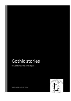 Gothic Stories 4A