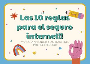 10 Reglas Del Internet