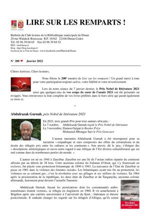 N°200 Janvier 2022 (Coups De Coeur 2021)