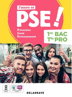 Pochette PSE 1er,  Tle en Bac Pro - Collection J'assure en PSE- 9782206106519